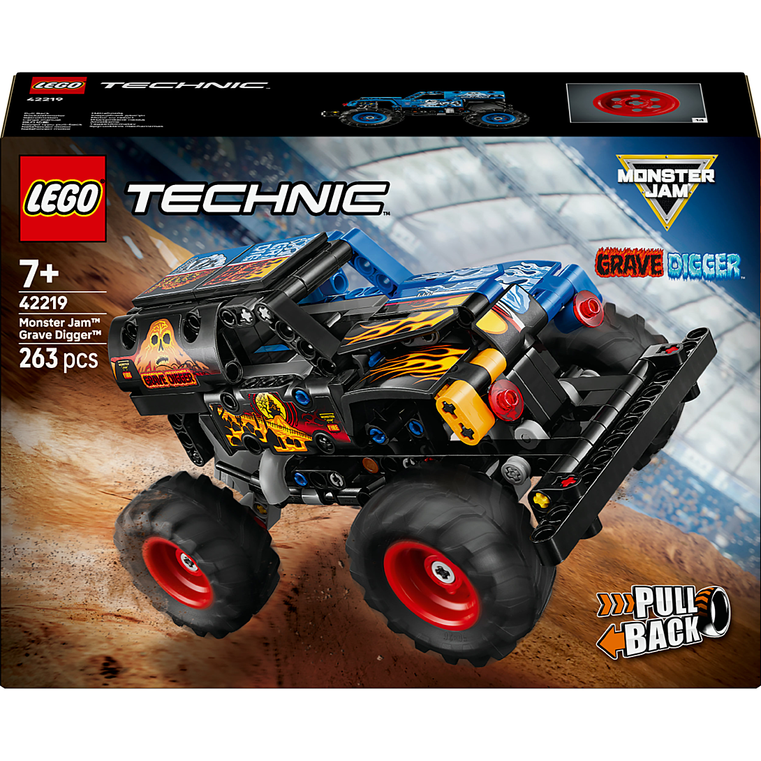 LEGO Technic Monster Jam Grave Digger Feu et Glace 42219 - vue 6