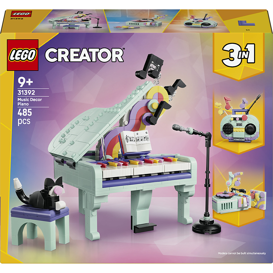 LEGO® Creator 31392 Décoration musicale : piano et chat - vue 8