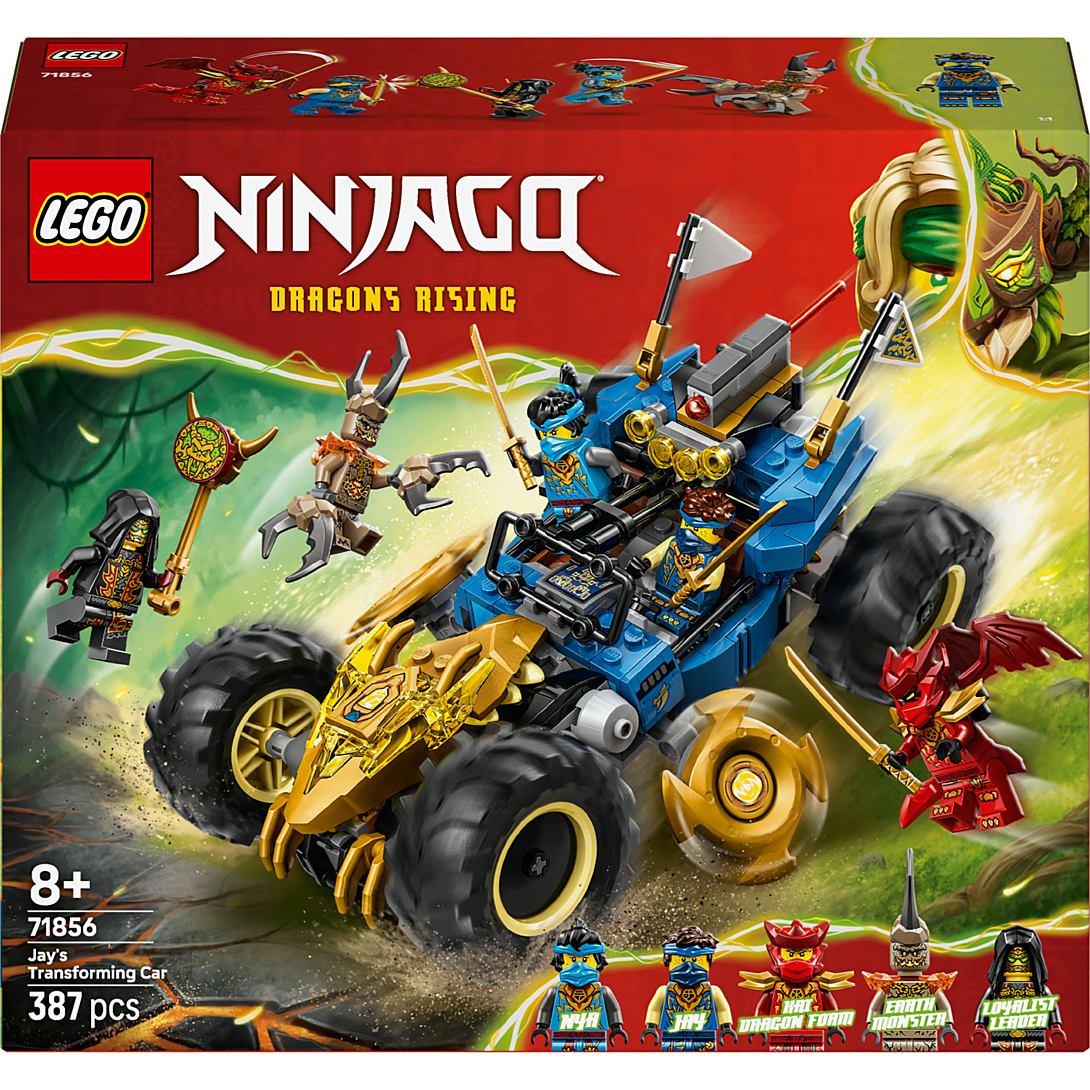 LEGO NINJAGO - La Voiture Transformable de Jay - 71856 - vue 3