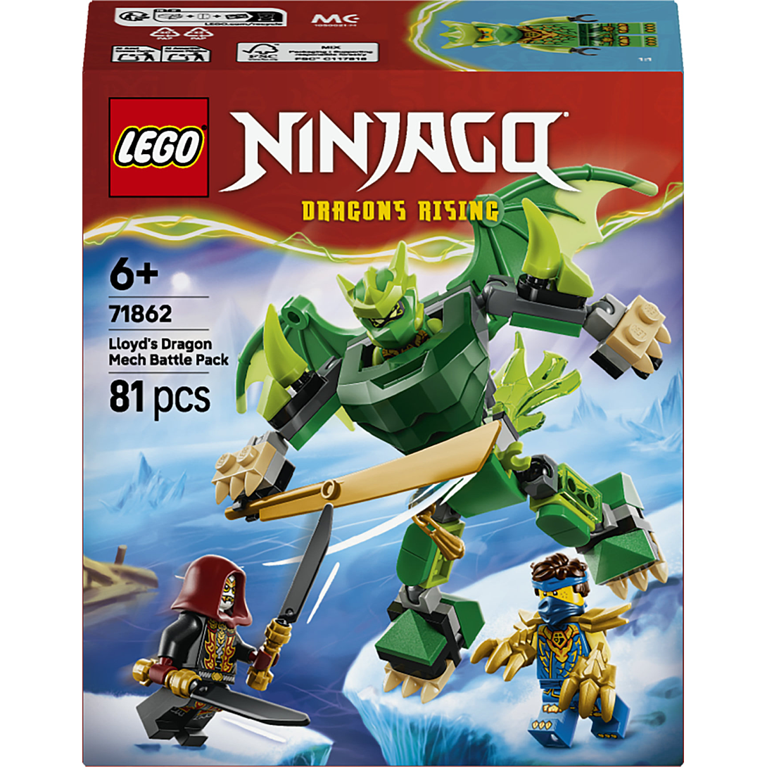 LEGO® Ninjago® 71862 Pack de combat : le robot dragon de Lloyd - vue 6
