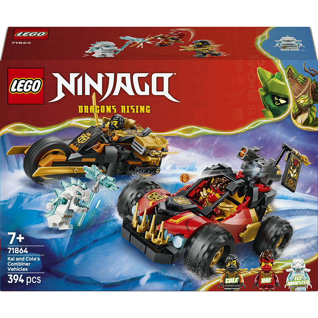 LEGO Ninjago Véhicules combinables de Kai et Cole 71864 - vue 9