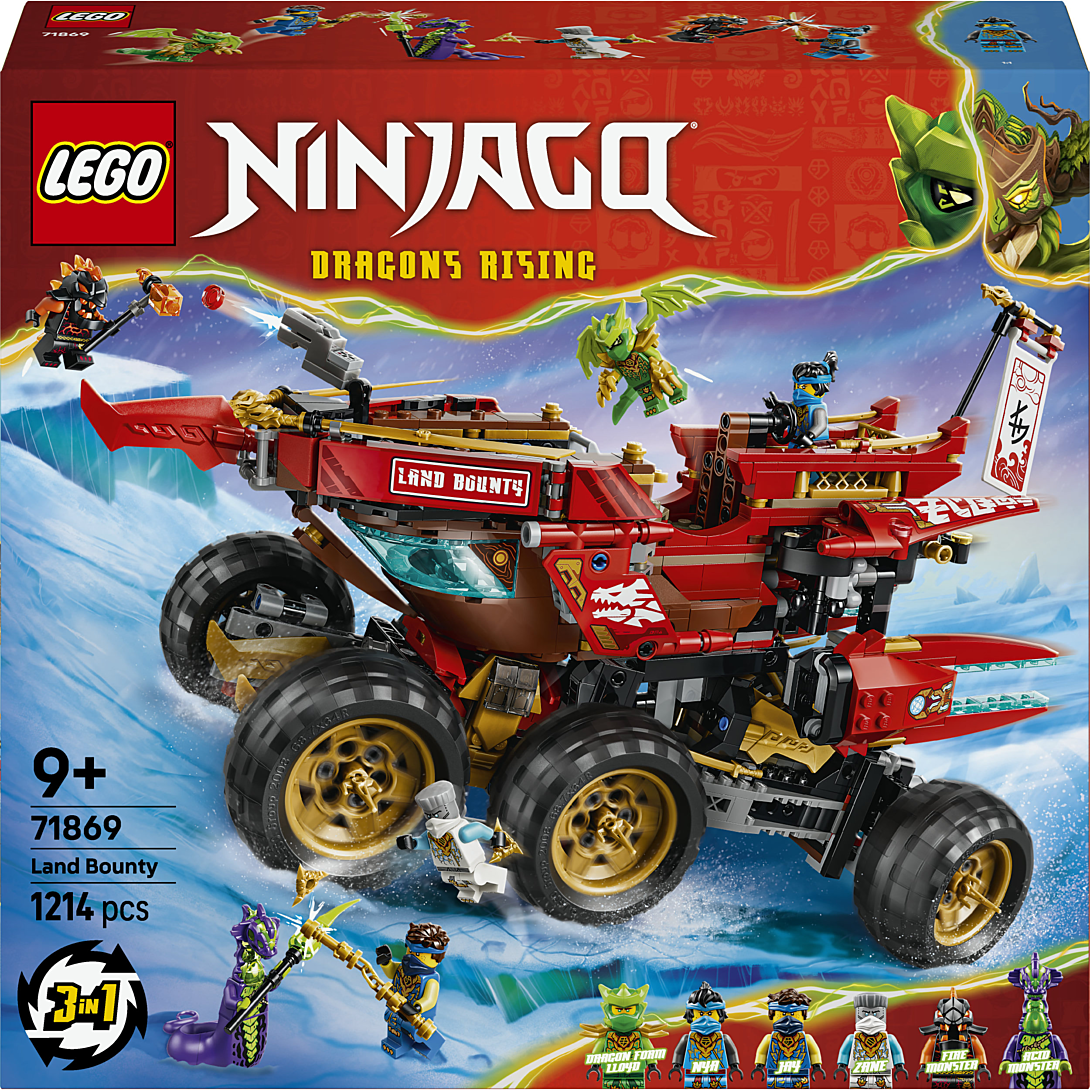 LEGO Ninjago Le Bounty terrestre 71869 - vue 9