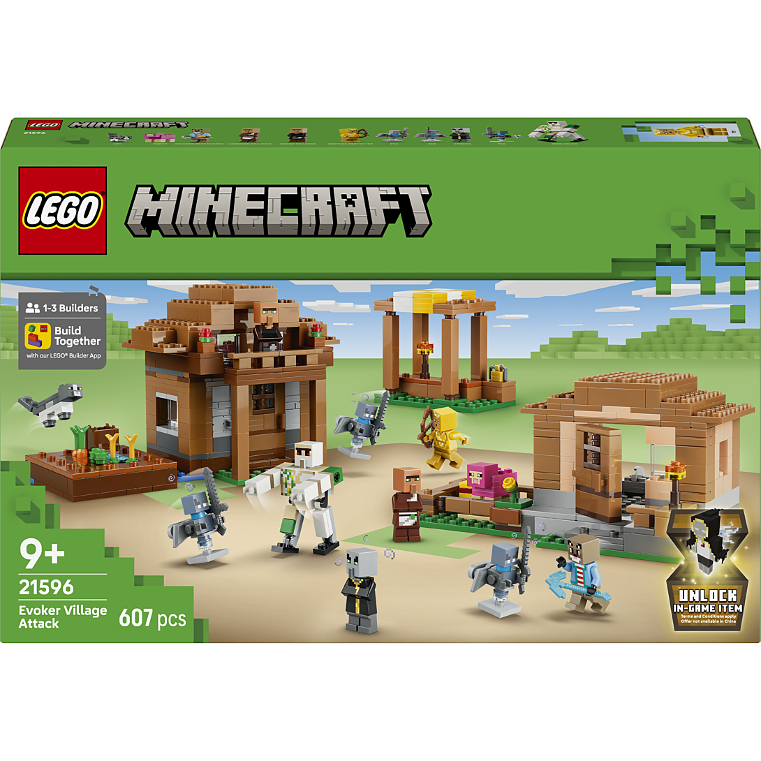 LEGO® Minecraft® 21596 'Évocateur à 'attaque du village - vue 10