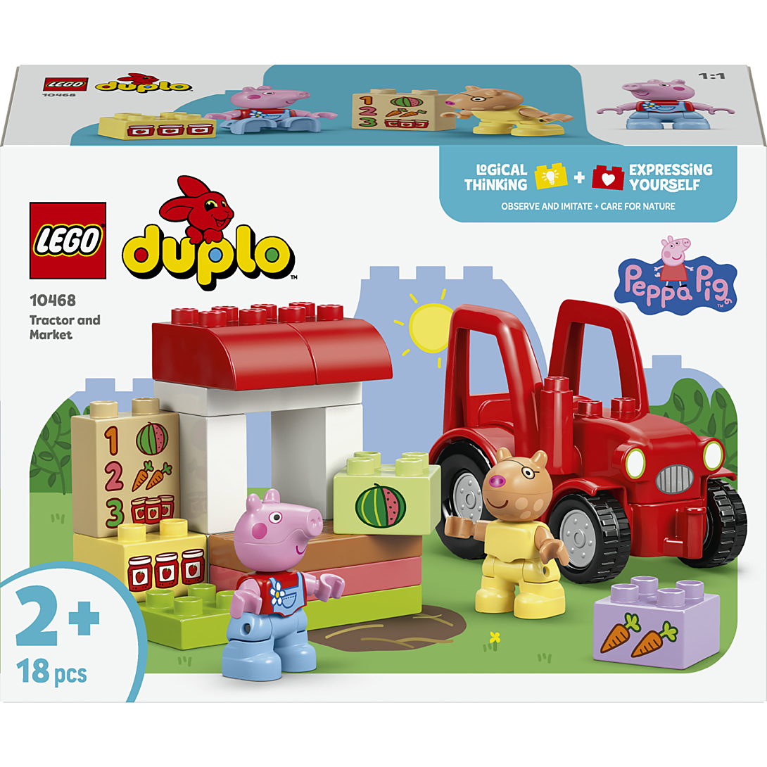LEGO DUPLO Peppa Pig Tracteur et Marché 10468 - vue 5