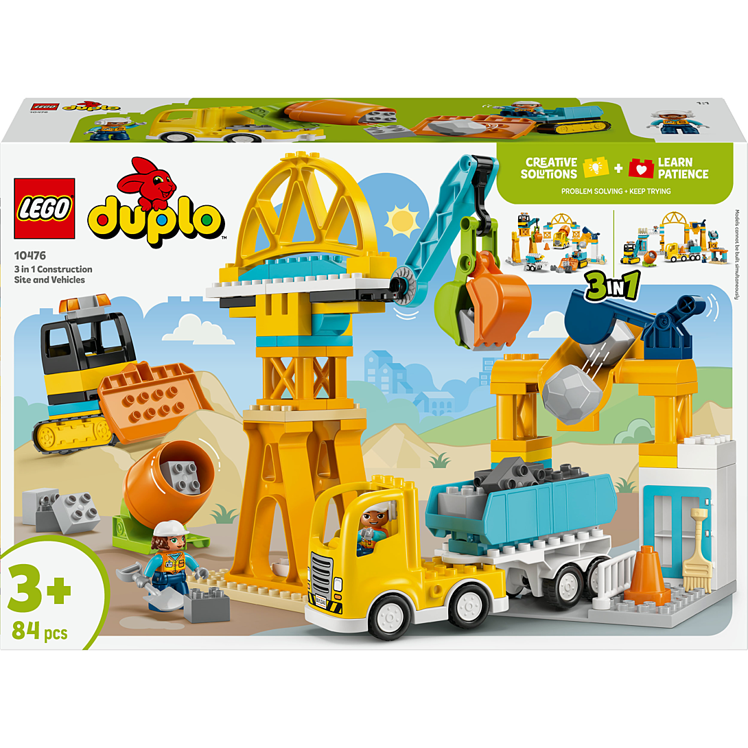 LEGO DUPLO Town Le Chantier et les Véhicules de Construction 10476 - vue 8