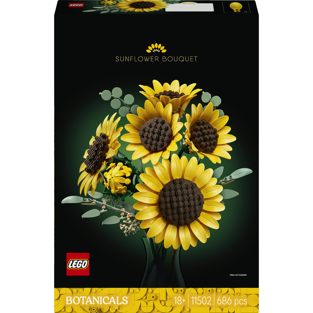 LEGO Botanicals Le Bouquet de Tournesols 11502 - vue 6