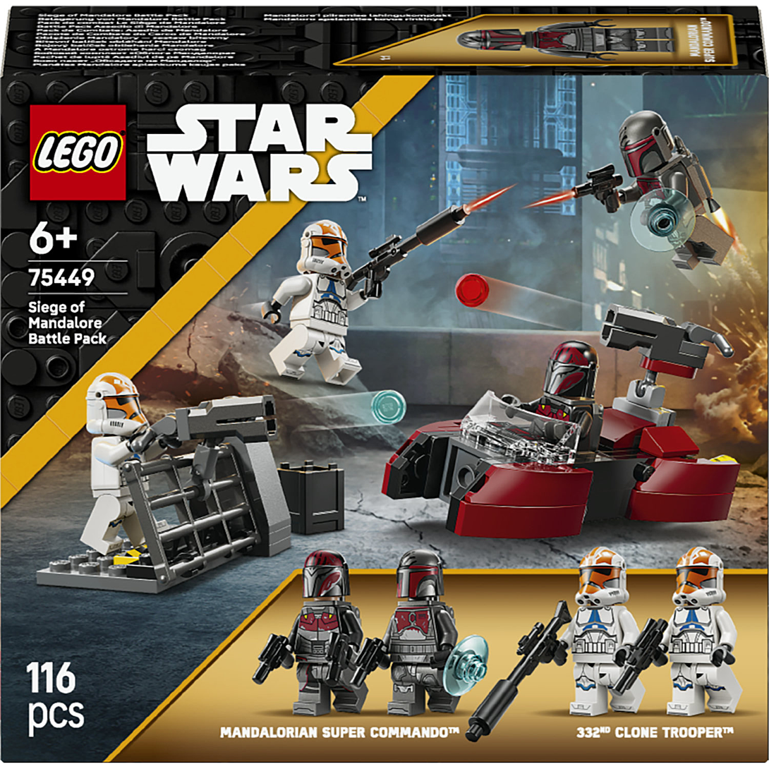 LEGO Star Wars Pack de combat Le Siège de Mandalore 75449 - vue 6