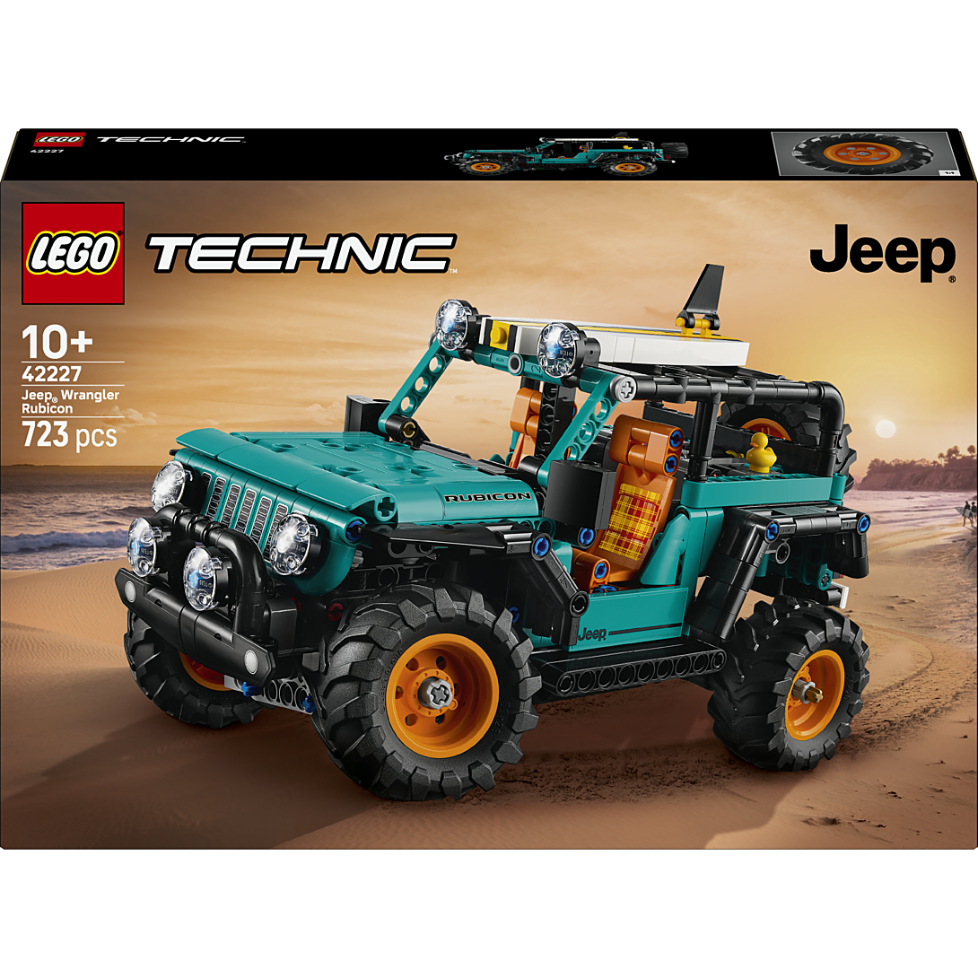 LEGO Technic SUV Jeep Wrangler Rubicon 42227 - vue 6