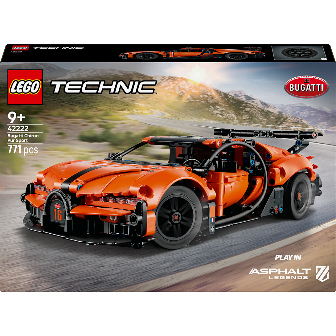 LEGO Technic Hypercar Bugatti Chiron Pur Sport 42222 - vue 2