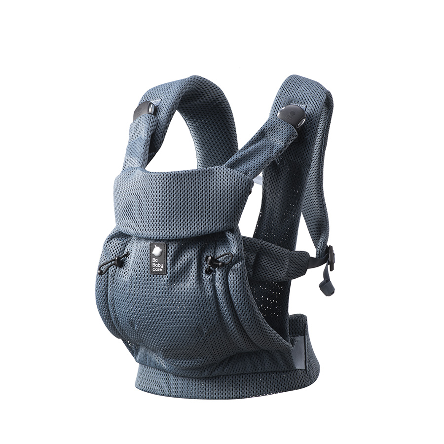 Porte-Bébé Hipseat Ebrainit | Support Lombaire Réglable | 4 Mois à 17kg | Tissu 3D Respirant