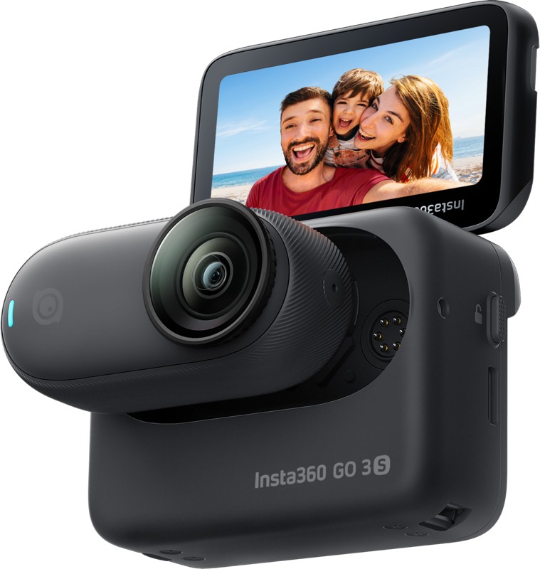 Insta360 GO 3S caméra pour sports d'action 4K Ultra HD Wifi 500 g