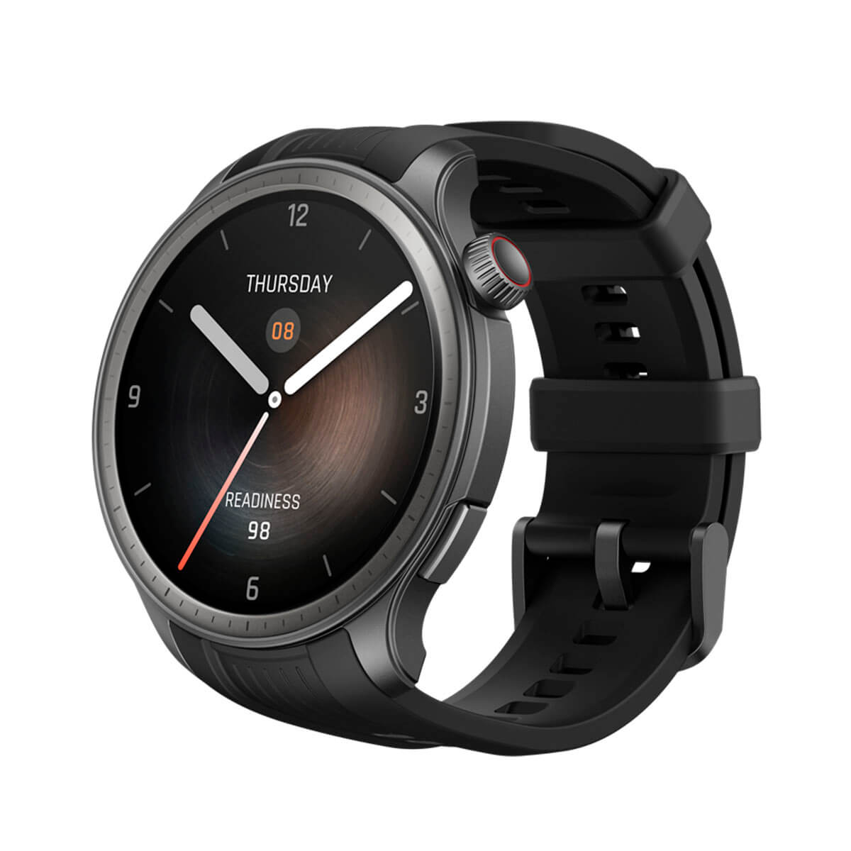 Amazfit Balance 3,81 cm (1.5) AMOLED 46 mm Numérique 480 x 480 pixels Écran tactile Noir Wifi GPS (satellite)