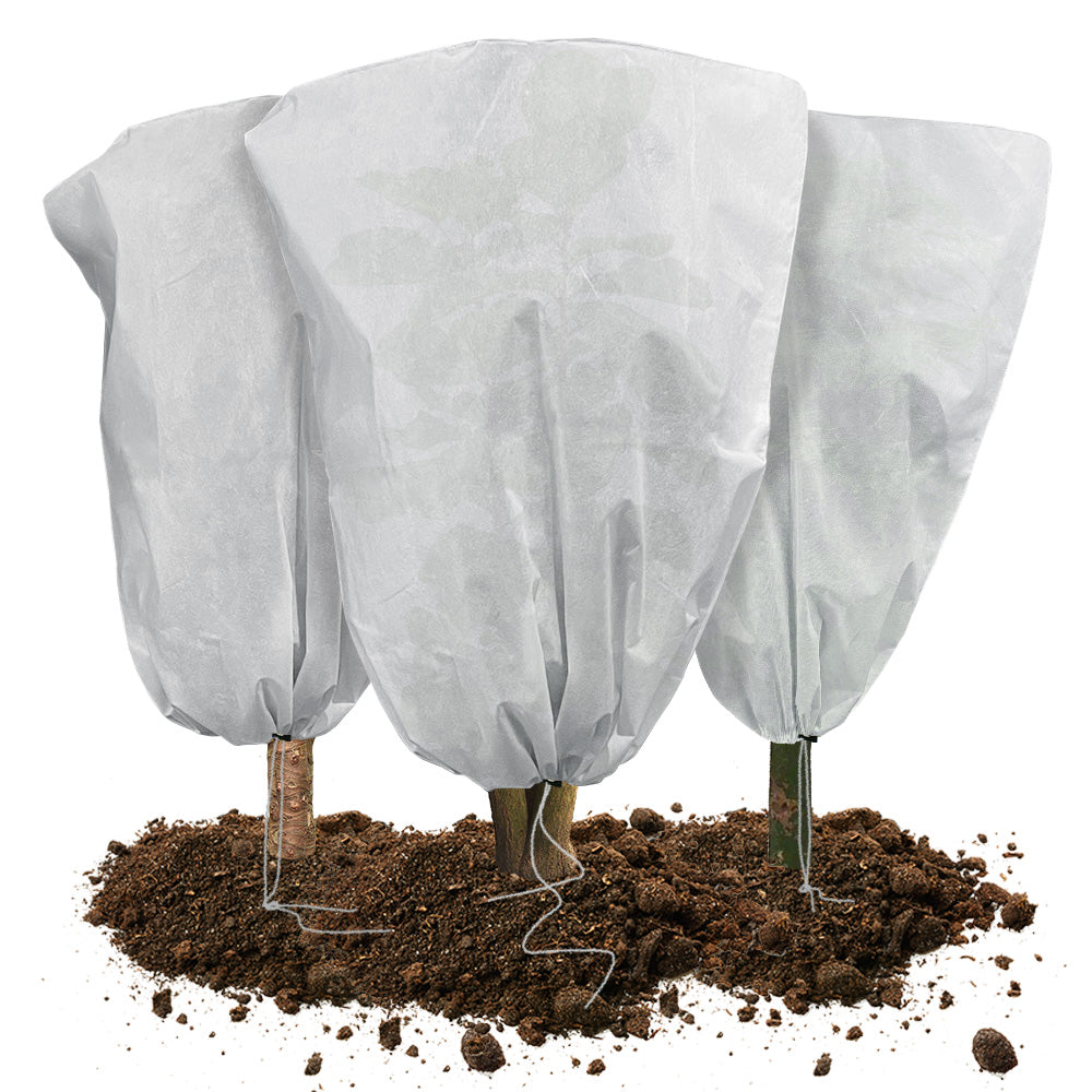 Linxor Lot De 2 Housses De Protection Pour Plantes - 160 X 200 Cm - 30g/m² Blanc - Idéales Pour L'Hivernage