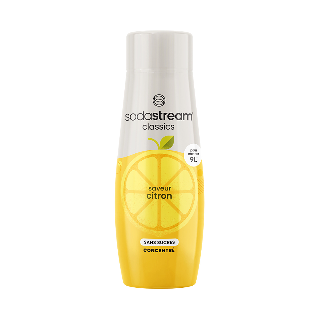 Concentré Saveur Citron Sans Sucres 440ml Sodastream