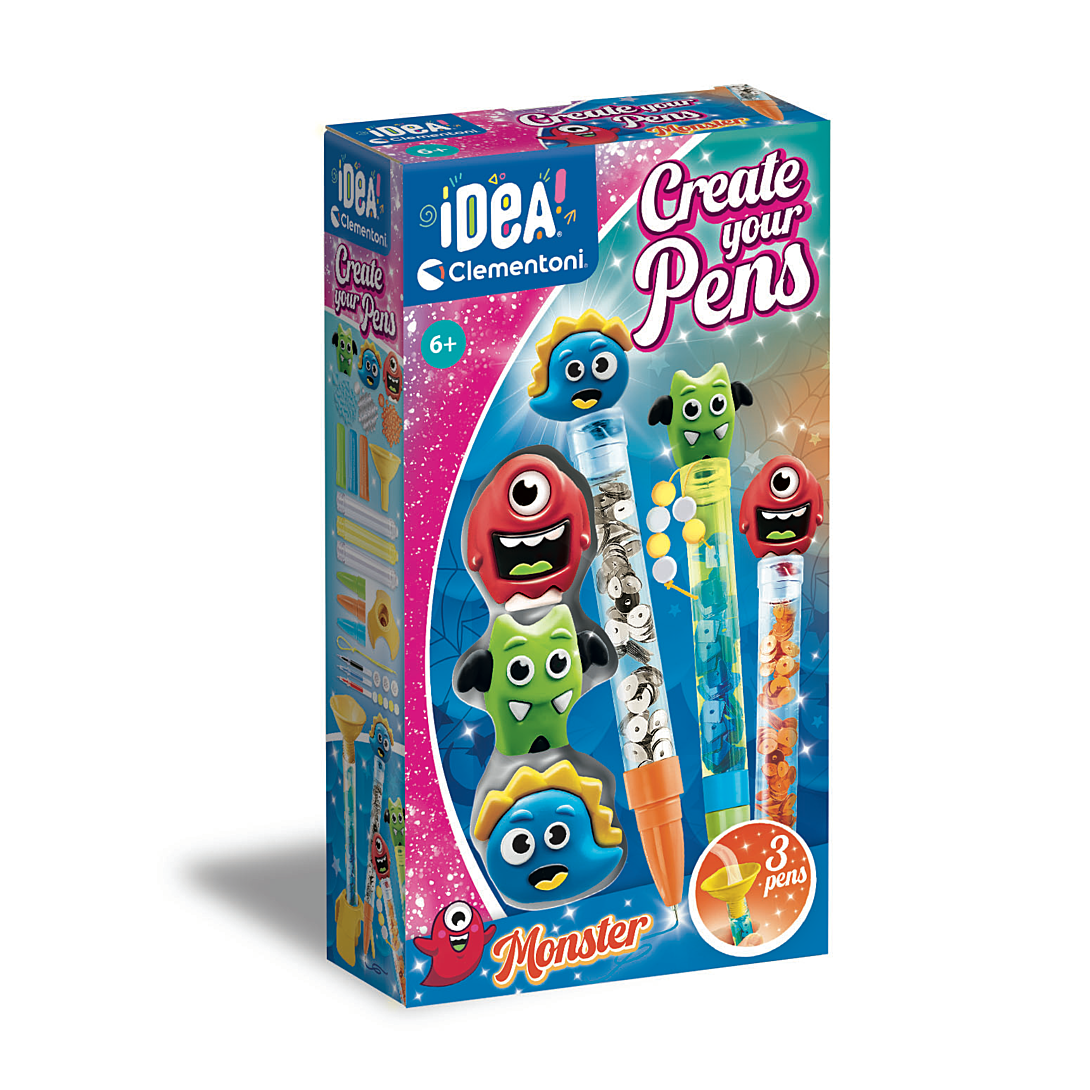 Kit DIY Stylos Personnalisables Clementoni 18827 – Activité Manuelle Éducative Pour Enfants - vue 5