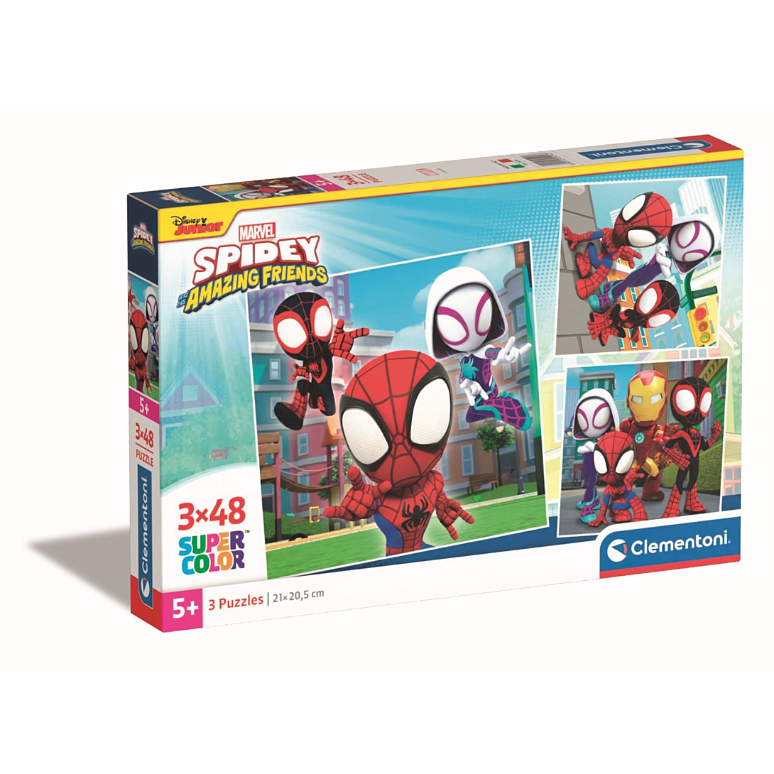 CLEMENTONI 3x48 pièces Spidey et ses amis extraordinaires - vue 6