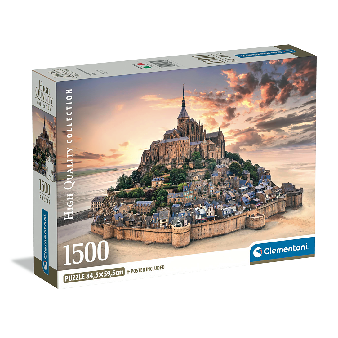 CLEMENTONI Compact 1500 pièces Le Mont Saint Michel - vue 6