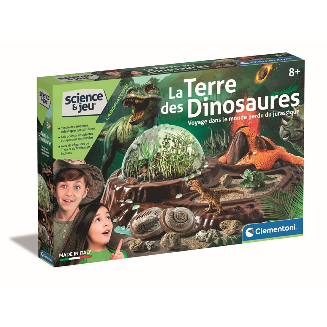 Science et jeu : Le monde des dinosaures Clementoni Jeux - vue 3