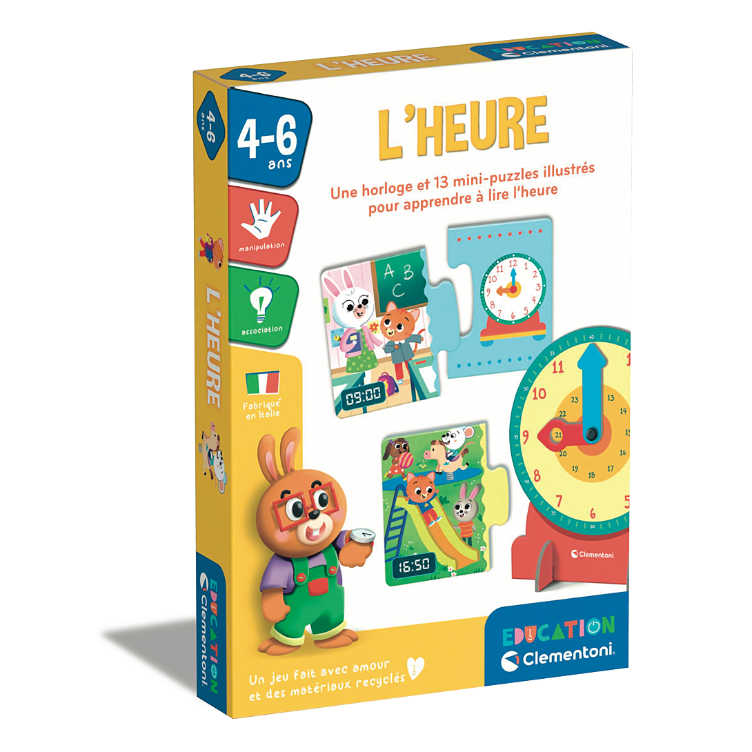 'heure Clementoni Jeux - vue 6
