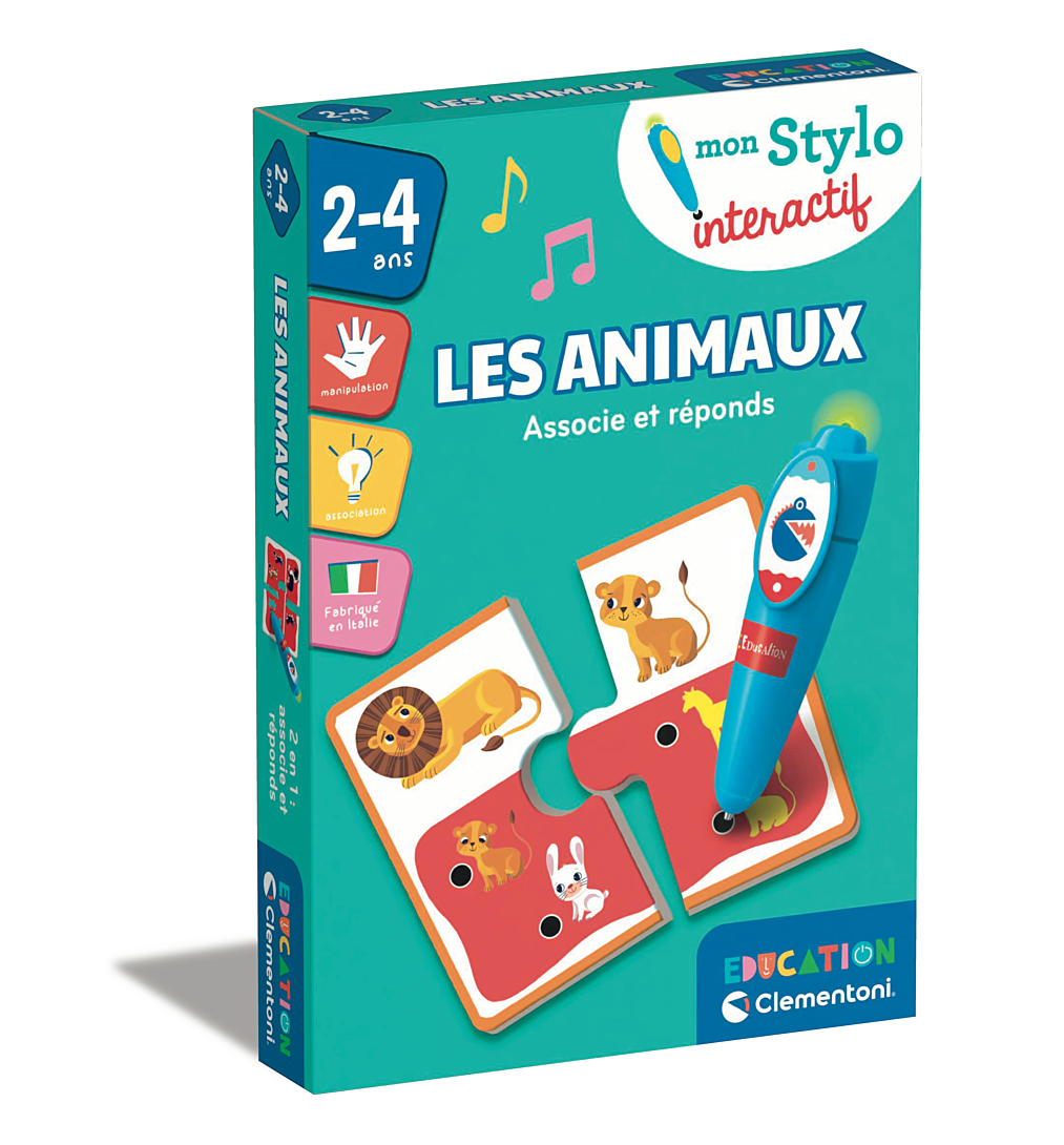 Mon stylo interactif Les animaux