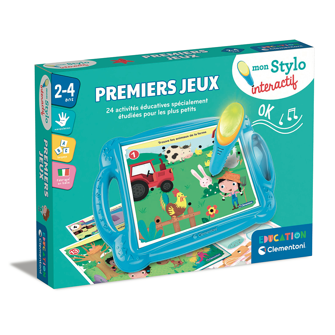 Mon stylo interactif Mes premiers jeux