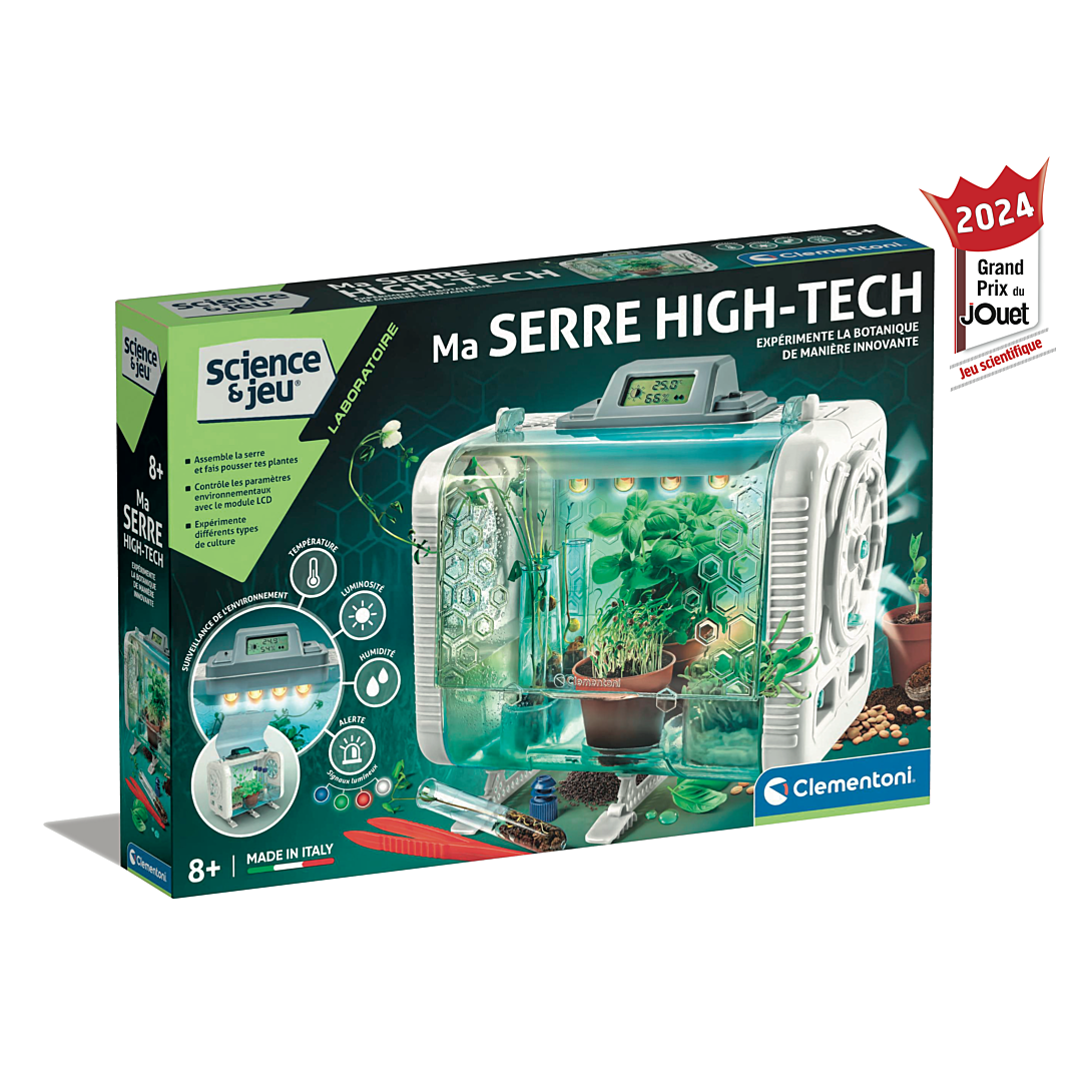 Jeu De Sciences Clementoni 52818 – Ma Serre High-Tech, Contrôle Température Et Humidité - vue 6