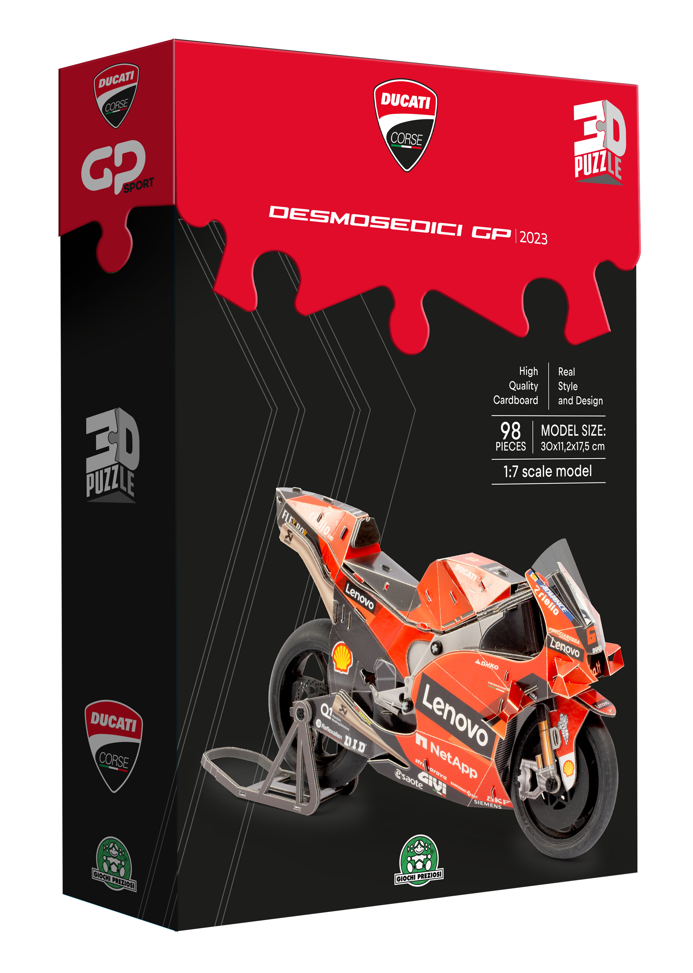 GP Sport Puzzle 3D Moto Ducati Desmosedici GP