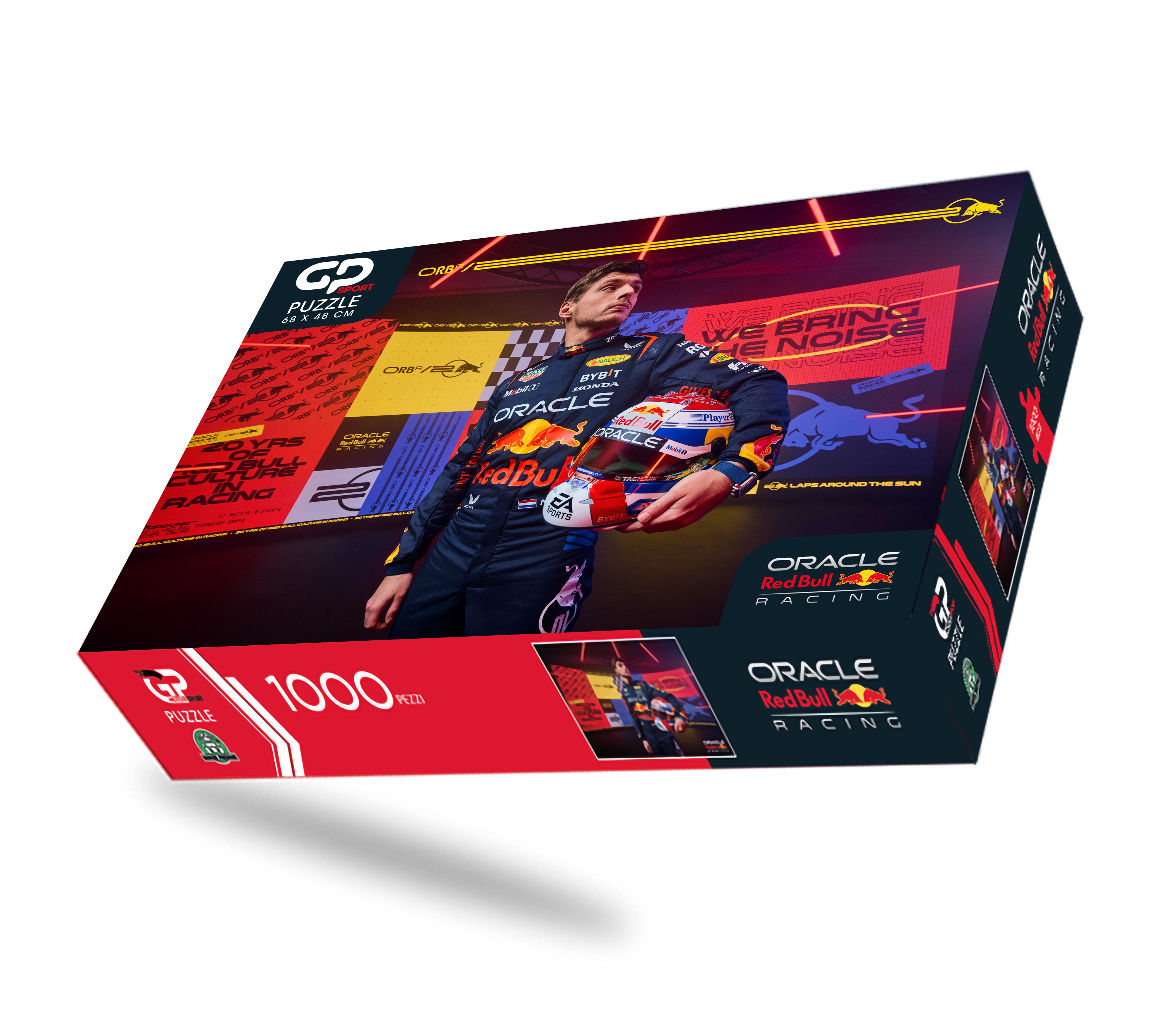 GP Sport Puzzle 2D BULL 1000 pcs Pilote Verstappen