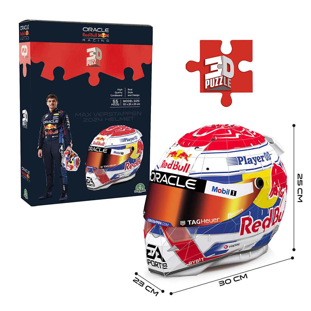 BULL GP Sport Puzzle 3D Casque Bull 55 pièces REP01 - vue 2