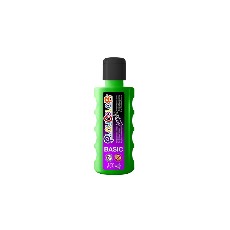 Bidon Peinture Liquide Acrylique 250 ml. - Couleur Vert Foncé - Playcolor -  Acrylic Basic - 18561 au meilleur prix