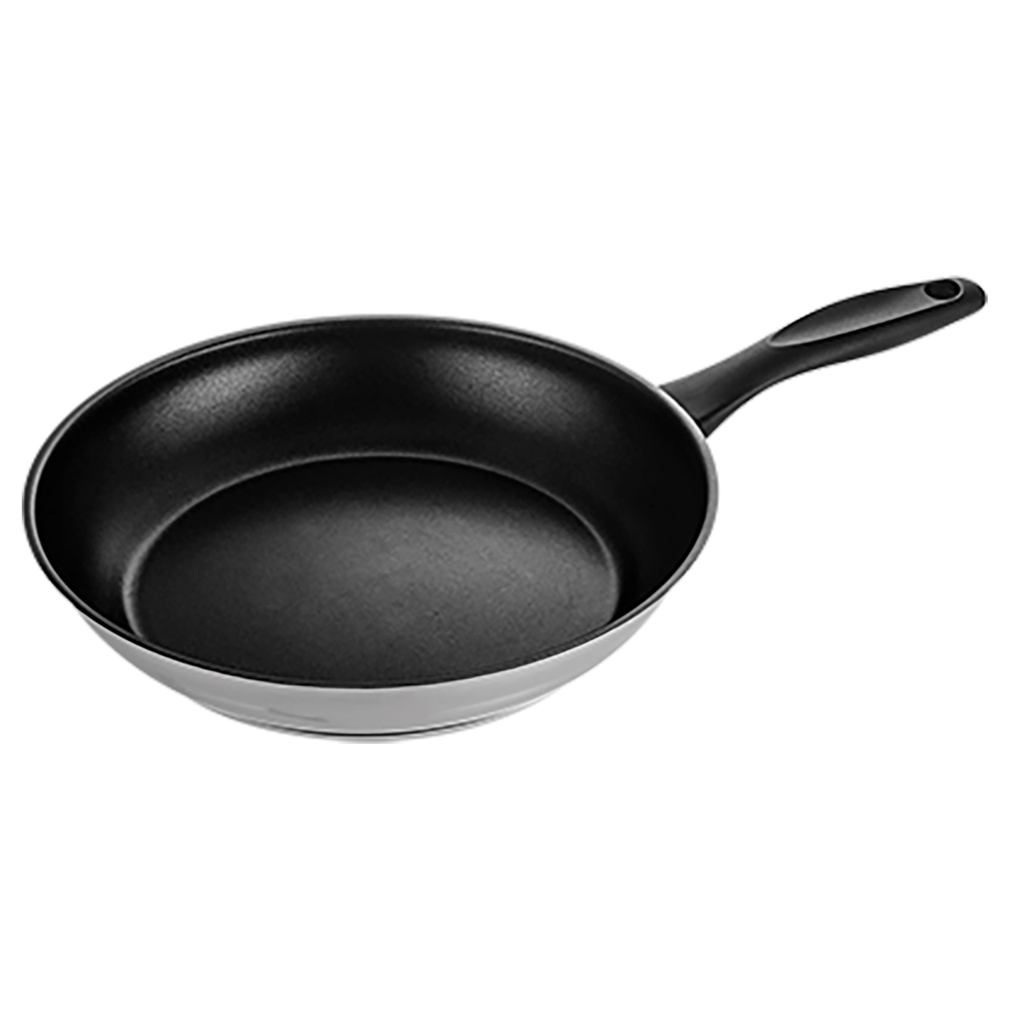 Poêle En Inox 20 Cm, Poêle À Frire En Acier Inoxydable 18-10, Avec