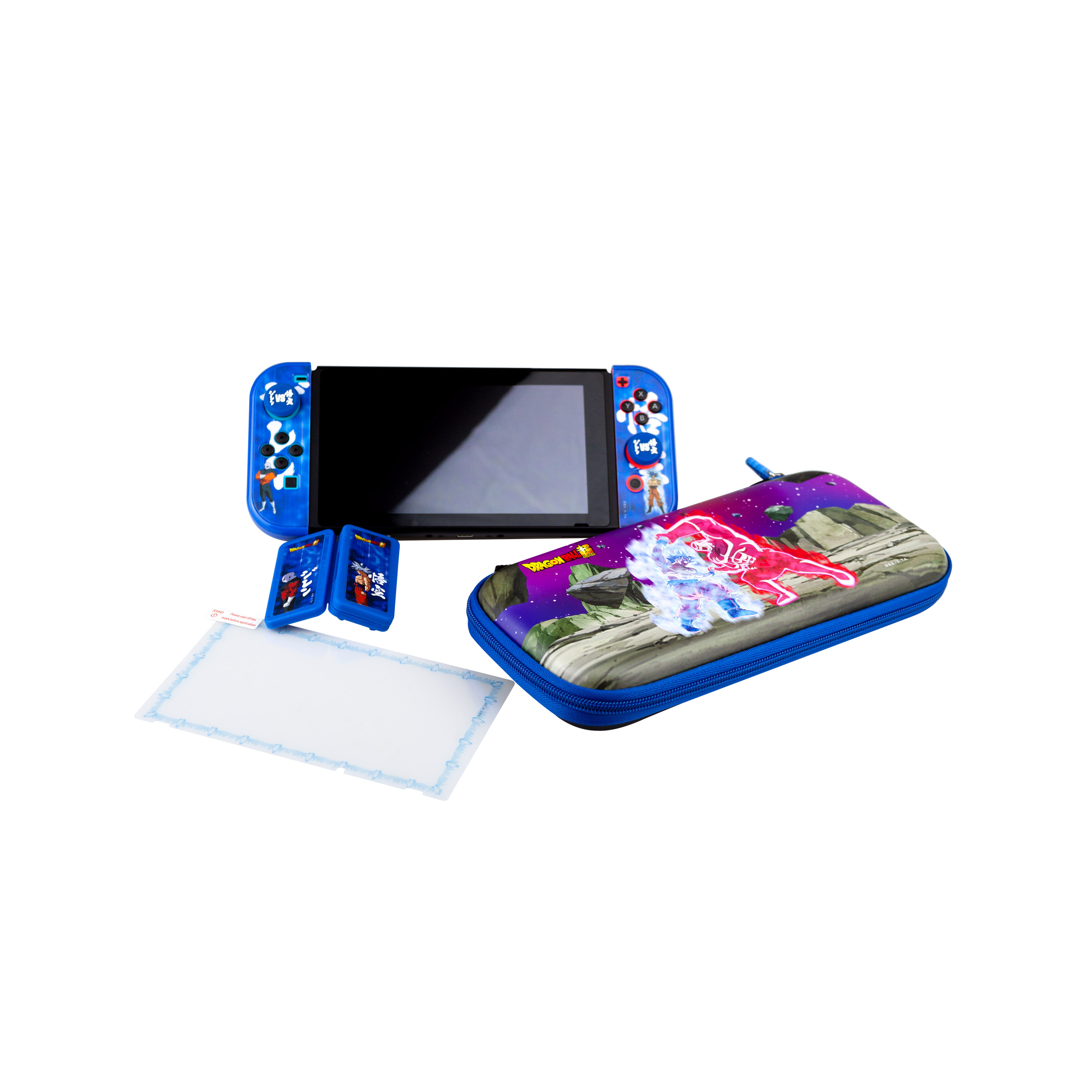 Housse De Transport Officielle Dragon Ball Z Pour Nintendo Switch 2 / Lite / OLED - Coque Rigide EVA, 10 Jeux, Stand Intégré