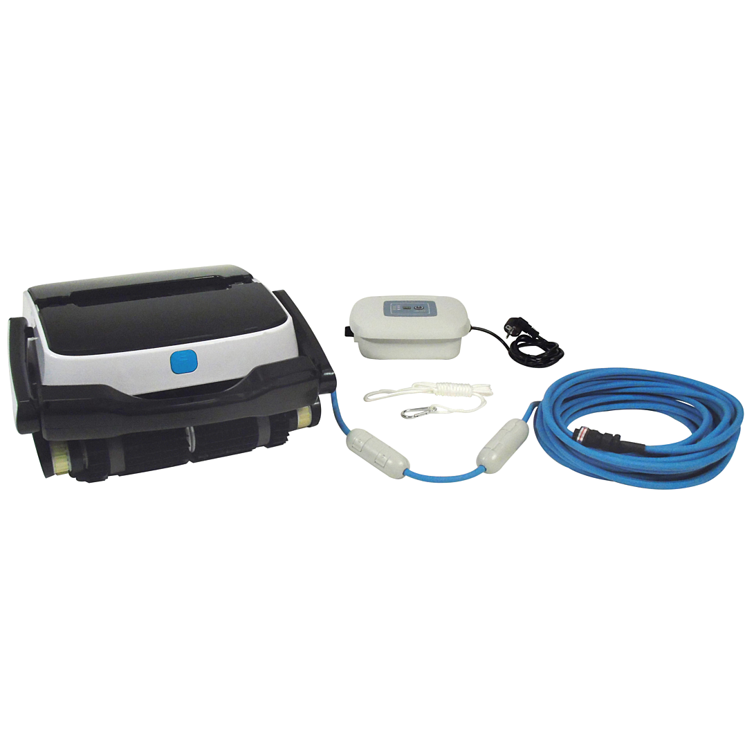 Robot nettoyeur de piscine UBBINK Robotclean 3 plus nettoyage fond paroi et ligne d'eau pour toutes piscines