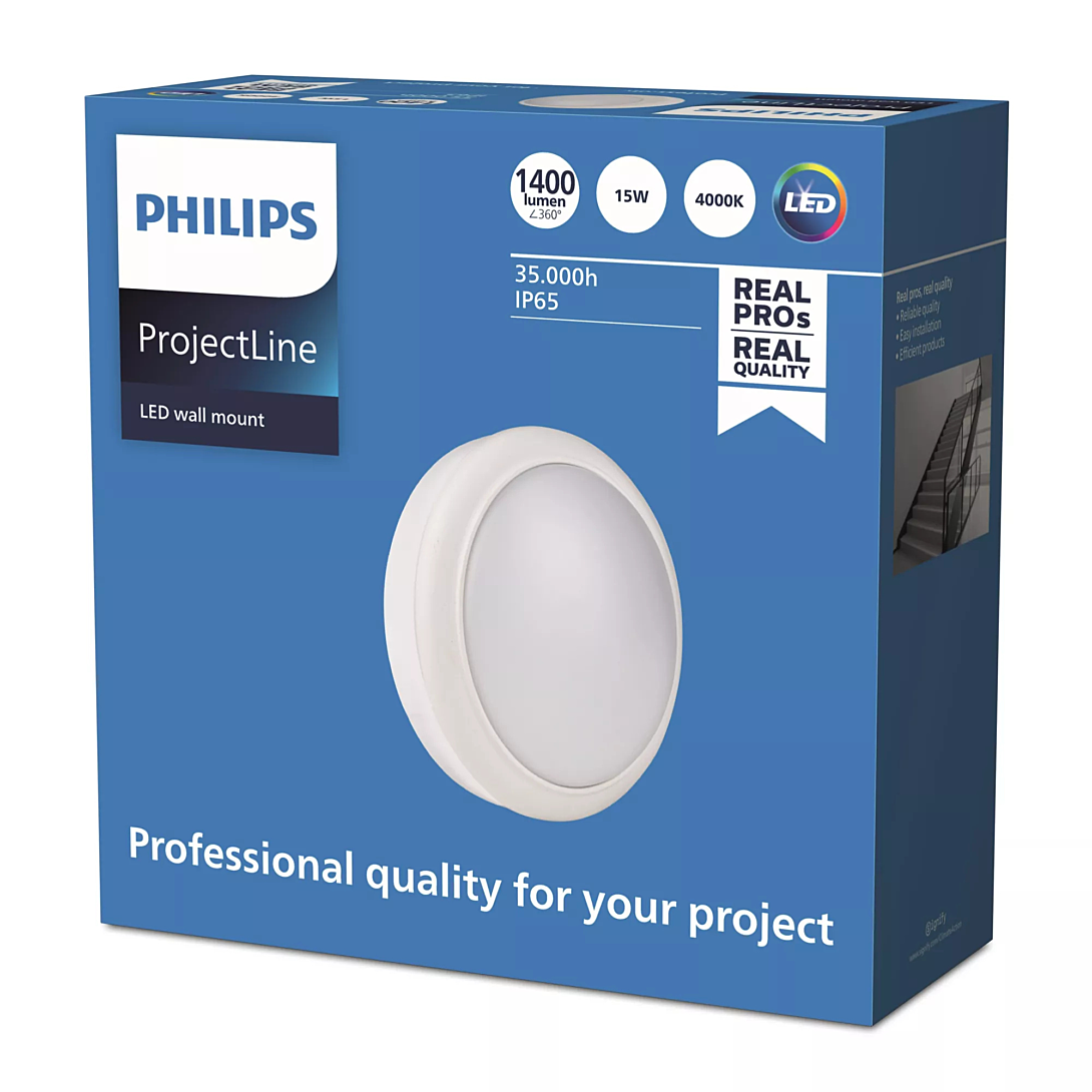 Philips Applique LED extérieure 15 W blanc