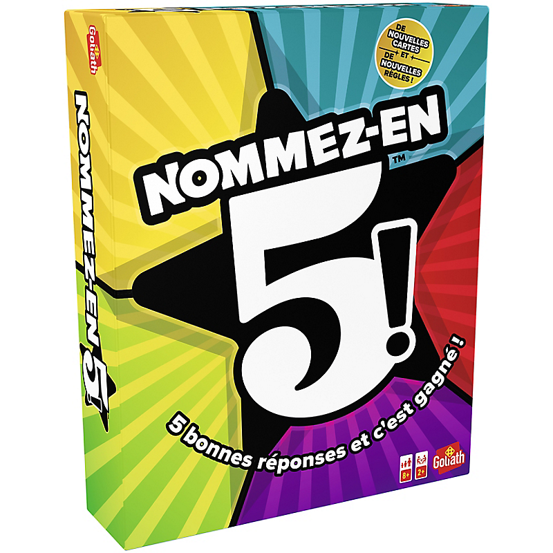 nommez en 5