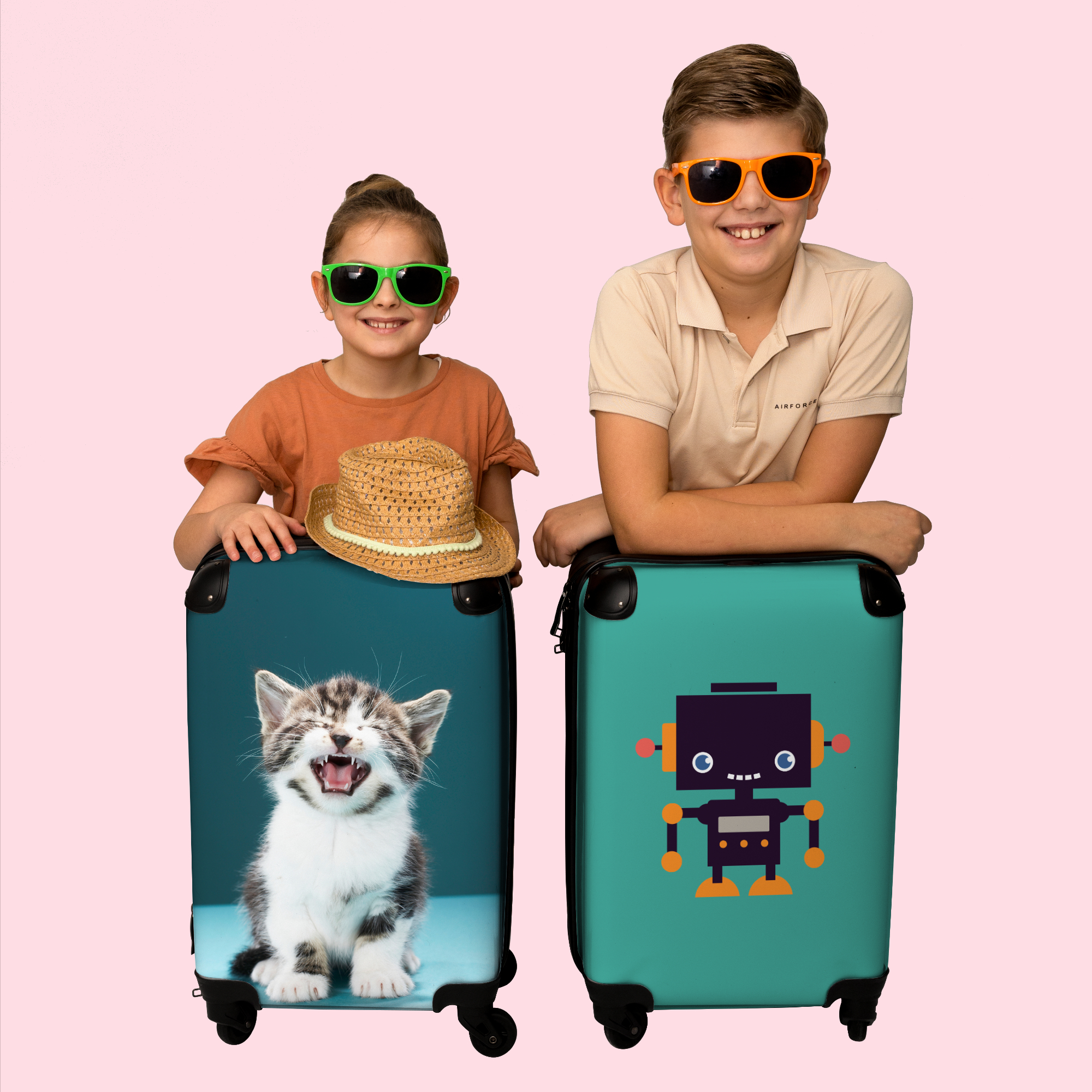 Mybagstory - Valise Cabine Pokémon Pour Enfant - 50 Cm - 4 Roulettes - Bagage De Voyage