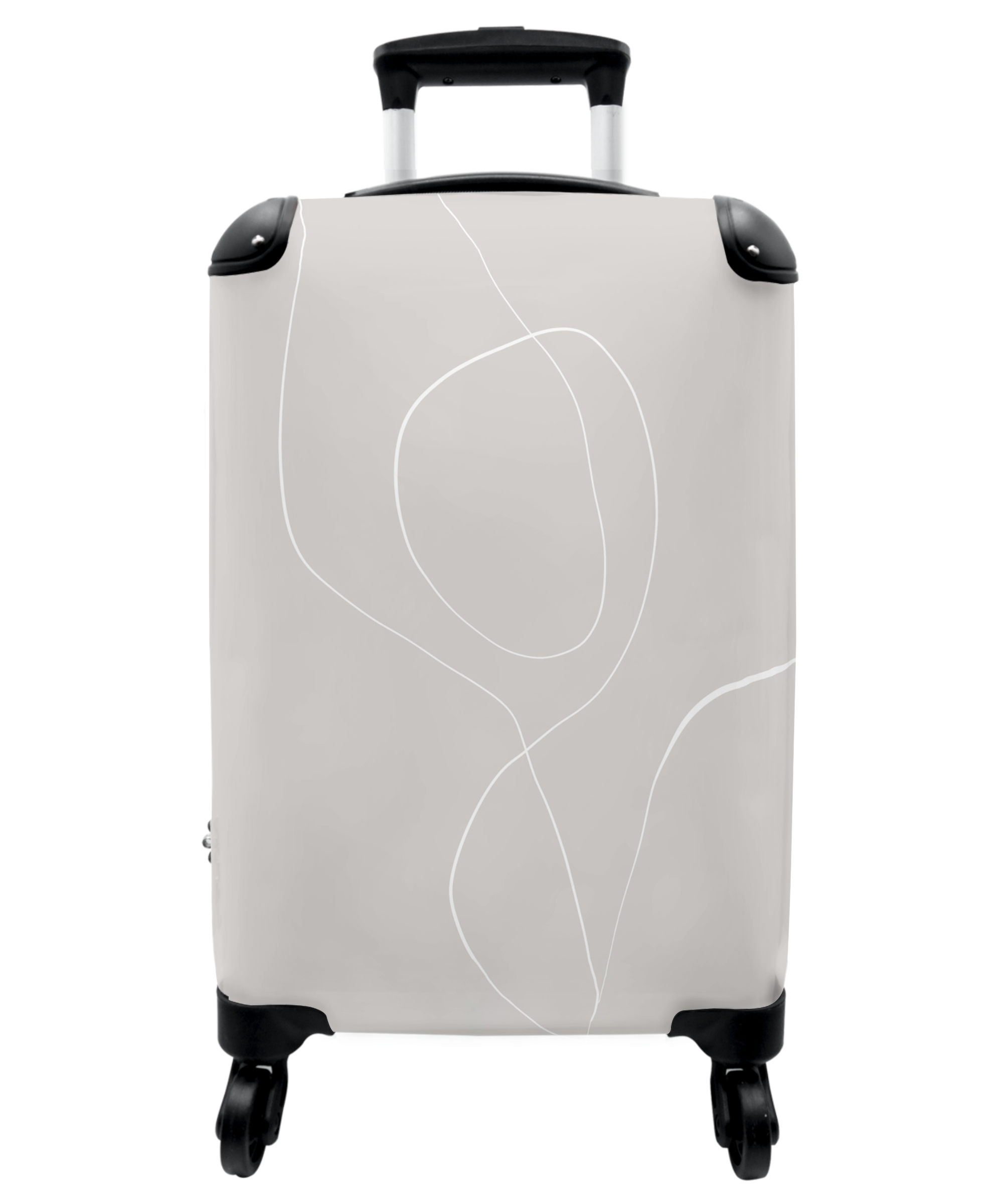 Valise Chariot à Bagages à Main Gris