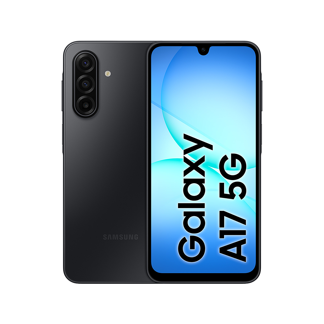 Samsung Galaxy A17 5G 17 cm (6.7) Double SIM Android 15 USB Type-C 4 Go 128 Go 5000 mAh Noir