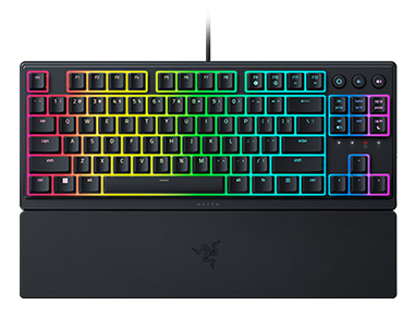 RAZER Clavier de jeu Ornata V3 Tenkeyless - AZERTY - Switches Méca-Membrane - Repose-Poignet Magnétique - Touches en ABS