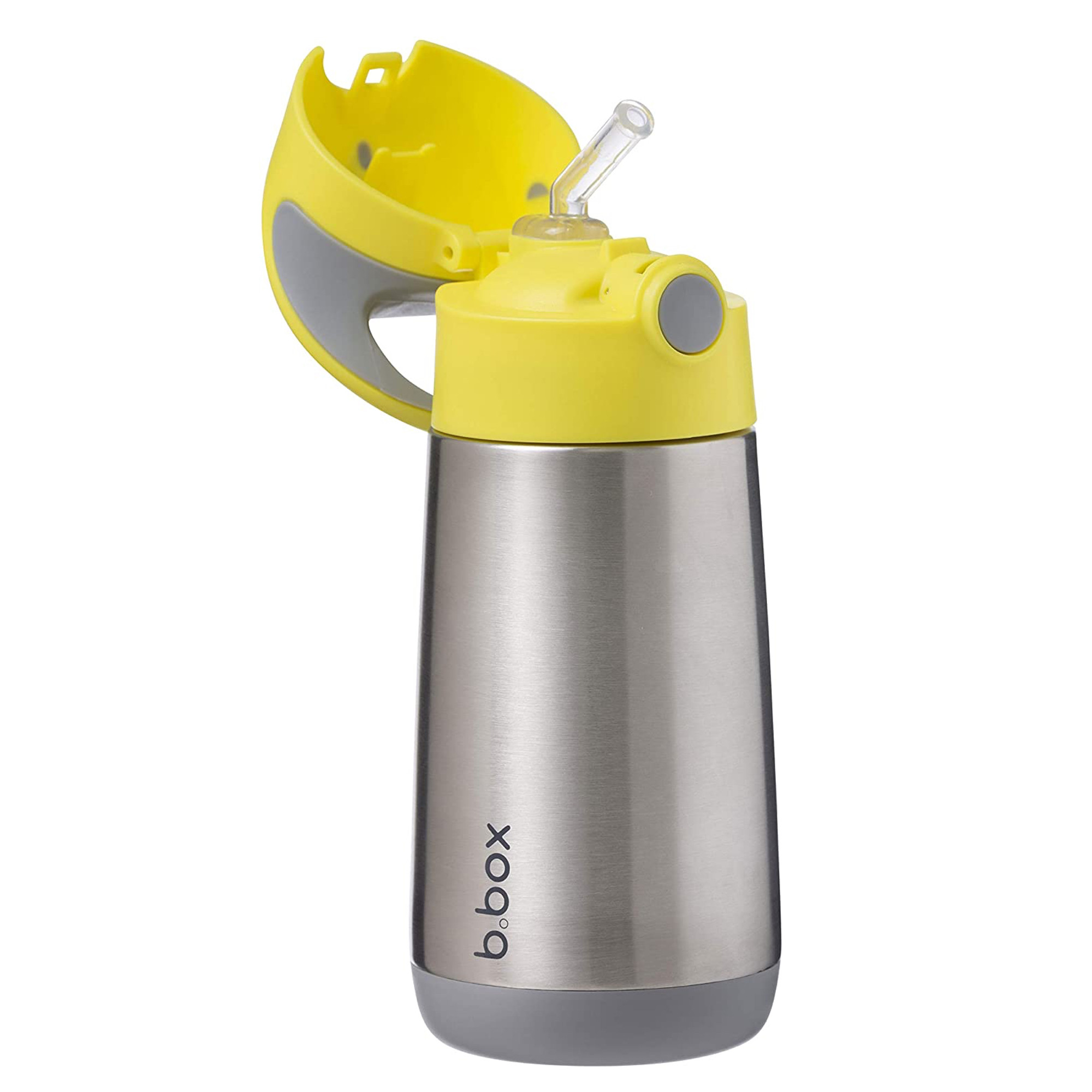 Gourde Isotherme Enfant Dino Sweety Fox - INOX Sans BPA Avec Pailles Et Goupillon - Dès 3 Ans