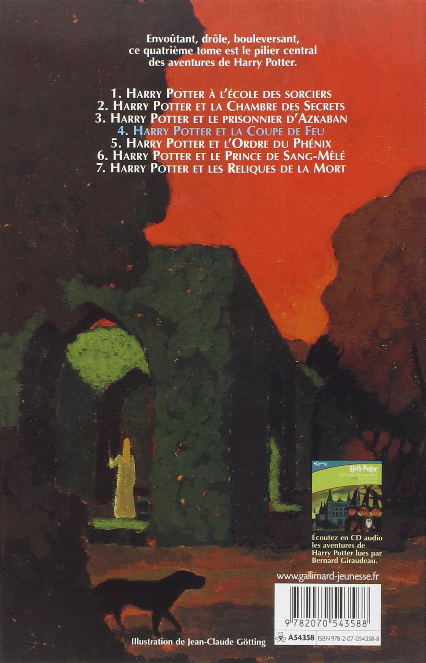 HARRY POTTER ET LA COUPE DE FEU (Jeunesse) au meilleur prix | E.Leclerc, image size:1433x2227