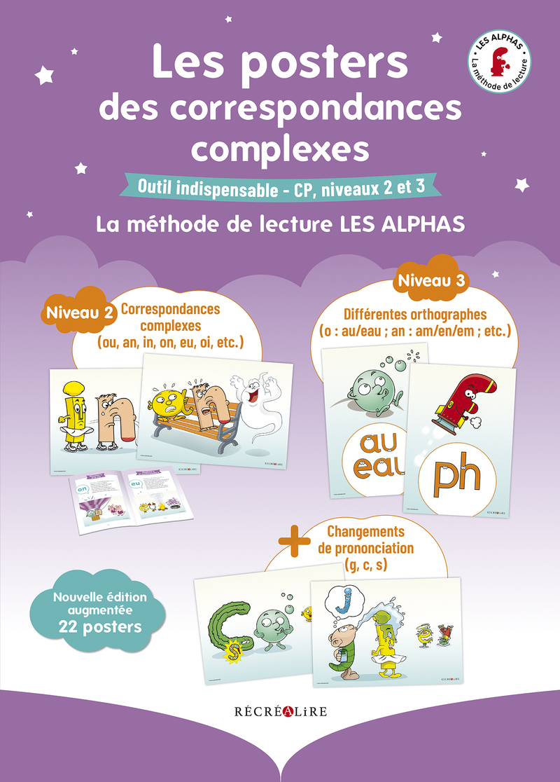 Les posters des correspondances complexes LES ALPHAS - Nouvelle édition ...