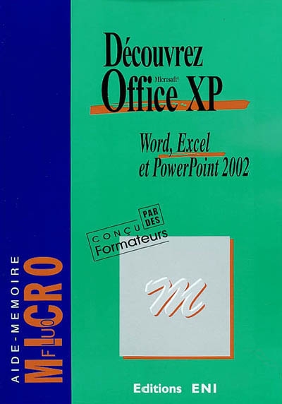 Découvrez Office XP - Word, Excel et PowerPoint 2002 (Broché) au ...