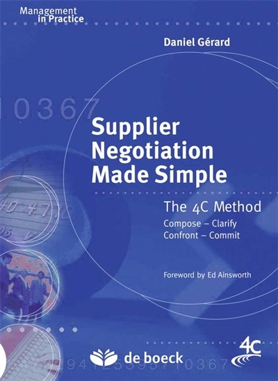 Supplier Negotiation Made Simple - The 4 c Method (Broché) au meilleur ...