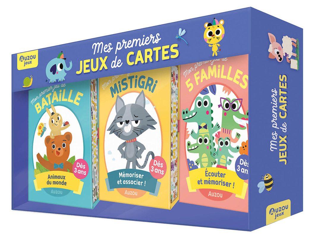 Jeux de cartes - Mes premiers jeux de cartes (Coffret)