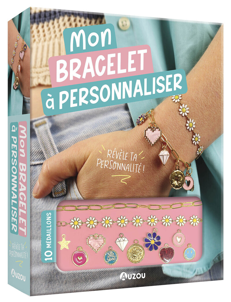Mon bracelet à personnaliser - Révèle ta personnalité ! (Coffret)