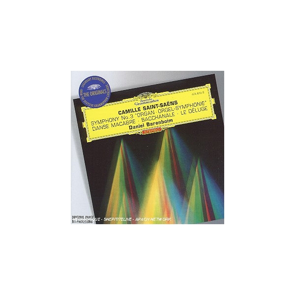 Symphonie n°3 avec orgue, danse macabre, bacchanale, le déluge