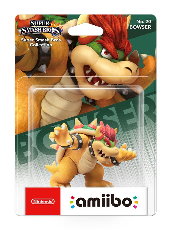 Figurine Amiibo Super Smash Bros Bowser Nintendo La Figurine - vue 2