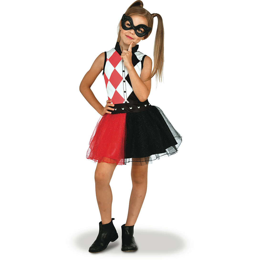 Déguisement Luxe Harley Quinn Dc Super Héro Girls - Warner
