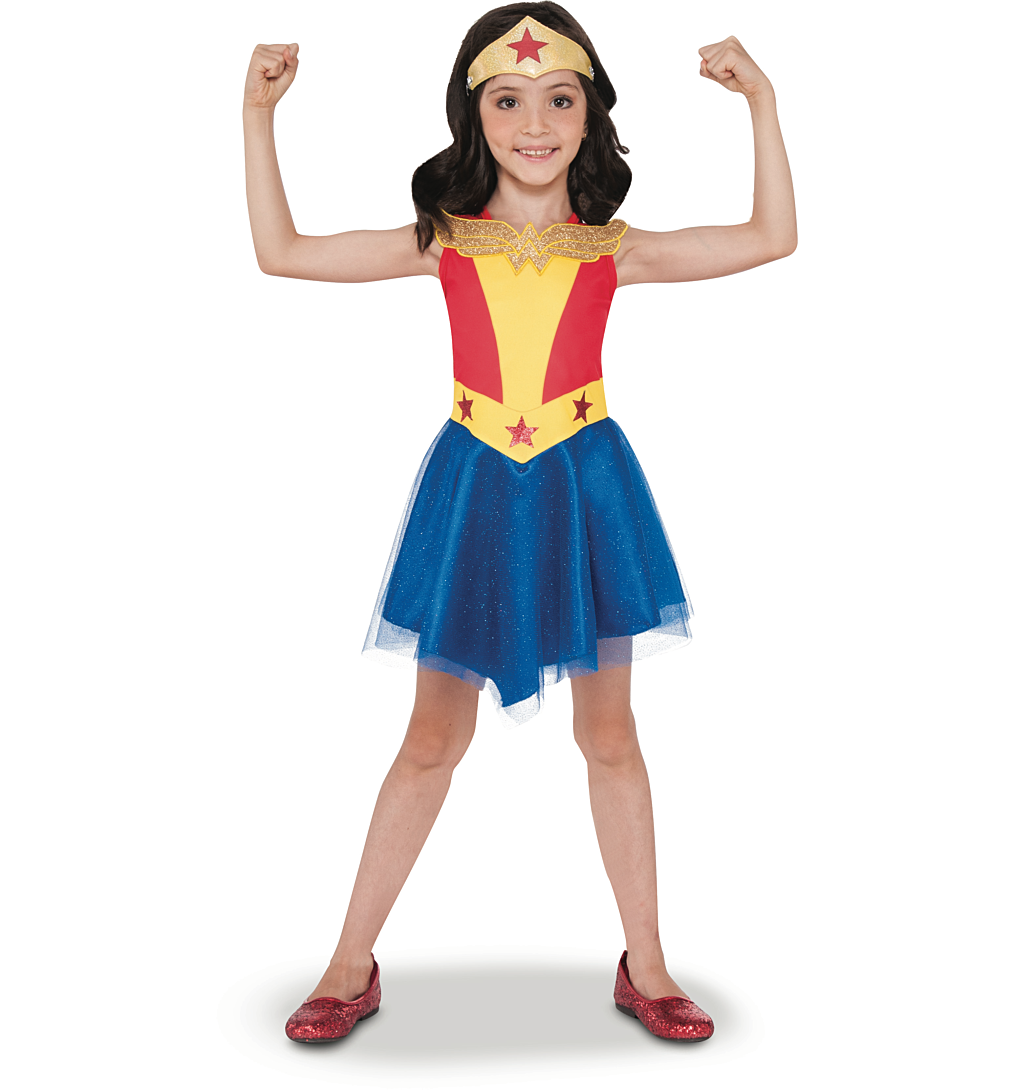 Robe Tutu Wonder Woman + Tiare - Warner